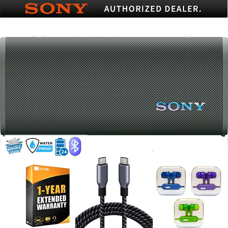 Sony ULT Field 3 Wireless Portable Bluetooth Speaker + 1 Year Protection Pack