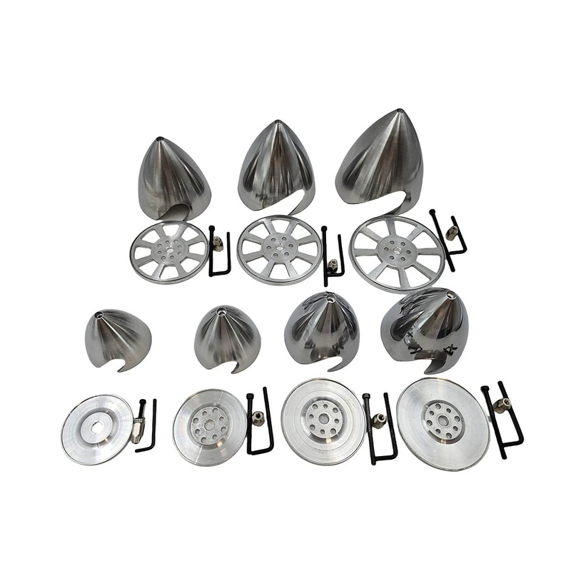 70mm/76mm/82mm/89mm/95mm/102mm/114mm/127mm Aluminium Metal Propeller Spinner for DLE Gasoline Engine RC Airplane