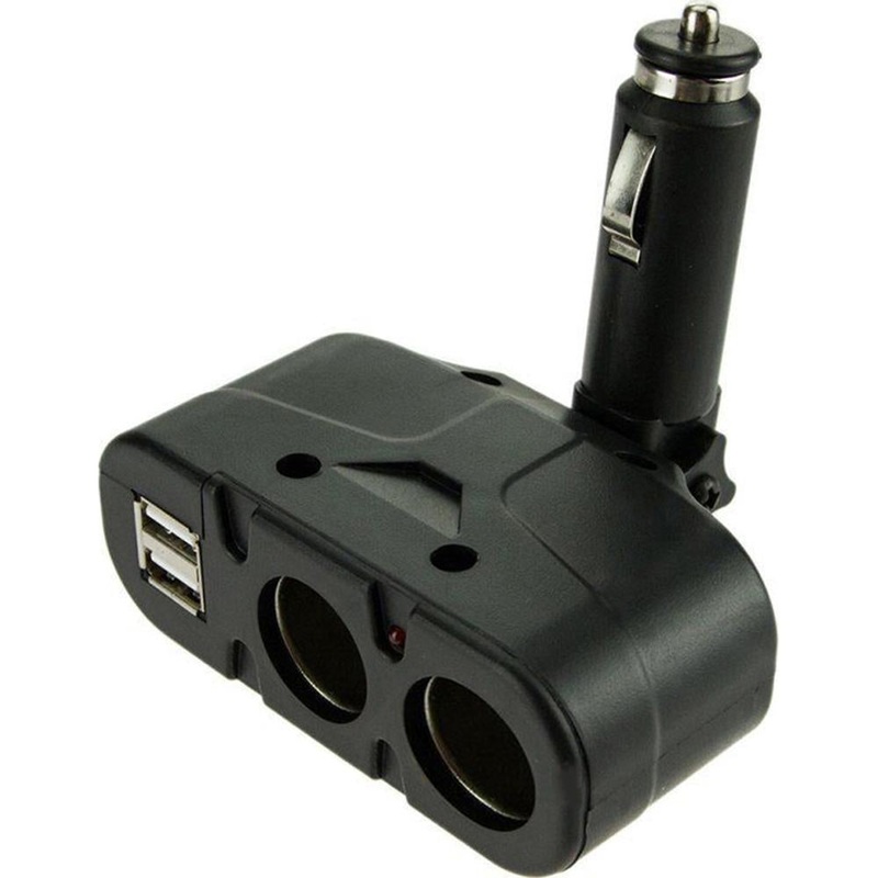 General Brand Dual DC12V/24V Electronic Multi-functions Car Socket Open Box