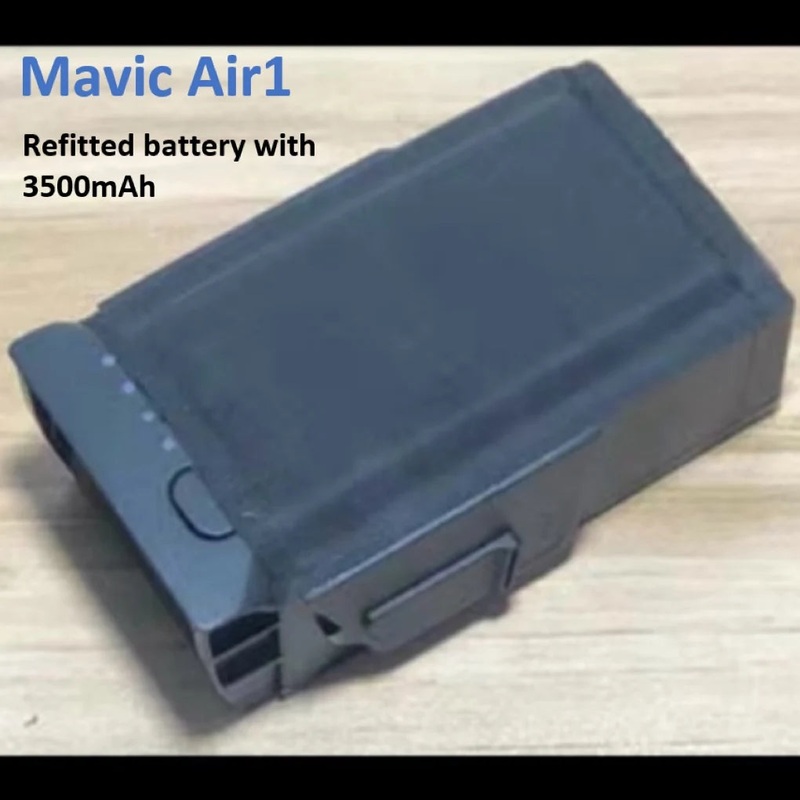Large Capacity 3500mAh Refitting Battery for Mavic Air 1 Drone Up to 22 Minutes Flight Time, Original Shell & BMS