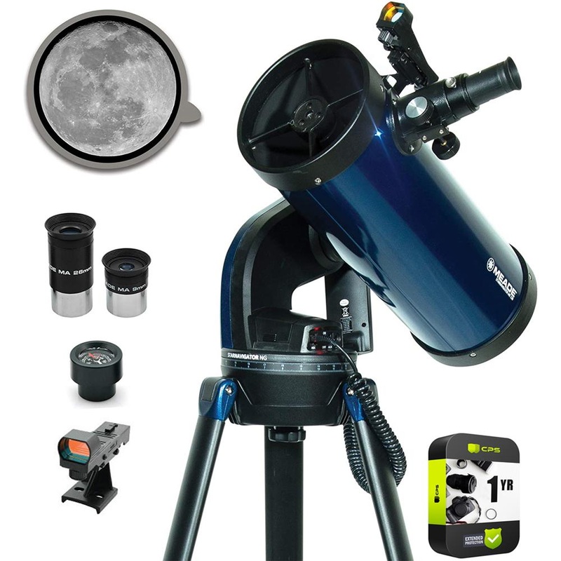 Meade StarNavigator NG 130mm Achromatic Refractor Telescope + Extended Warranty