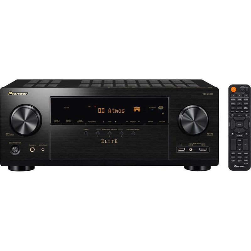 Pioneer Elite VSX-LX305 9.2 Channel Network AV Receiver - Open Box