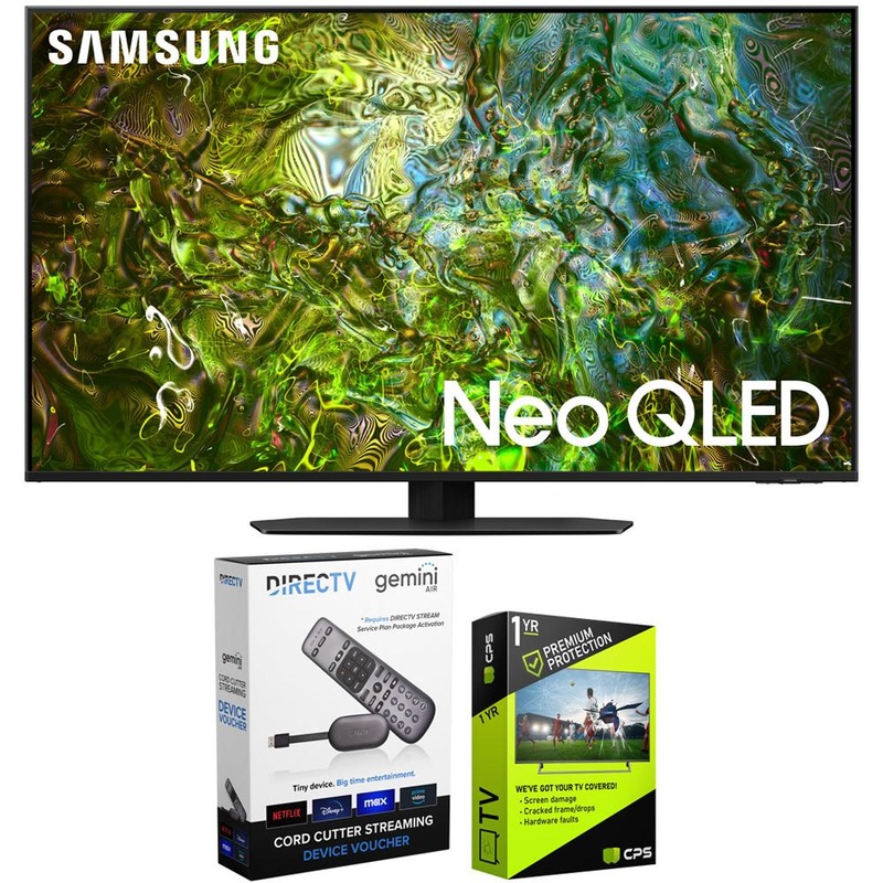 Samsung 65" Neo QLED 4K Smart TV (2024) Bundle with Redeemable DIRECTV Gemini Air