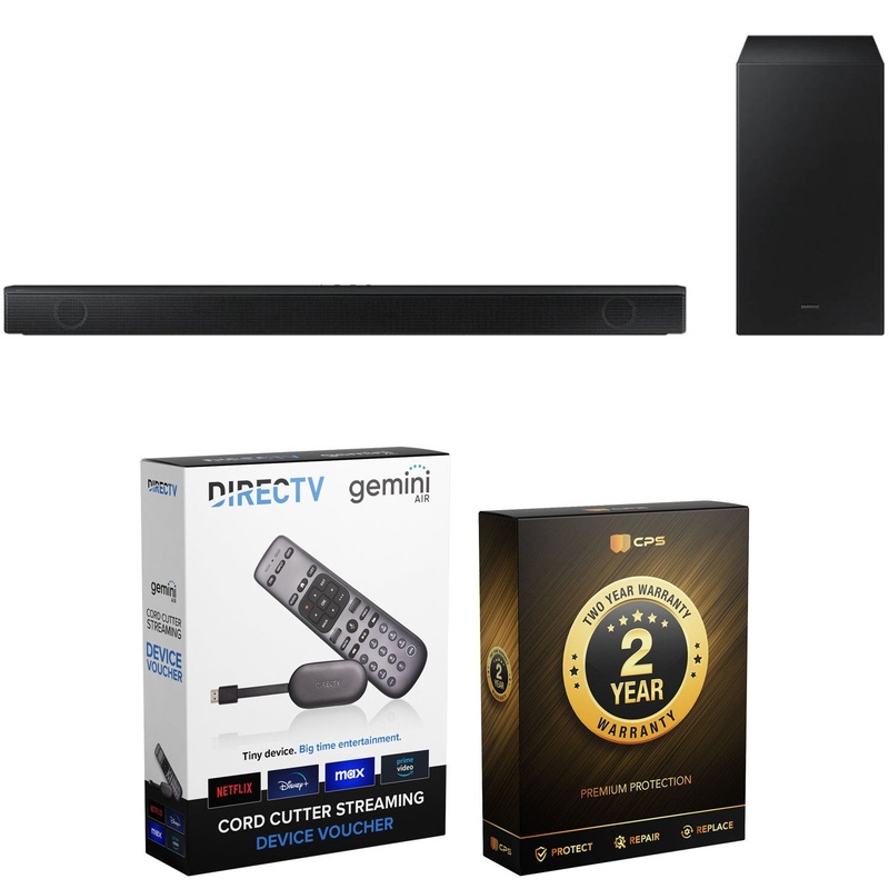 Samsung HW-B550 2.1ch Soundbar (2022) with Redeemable DIRECTV Gemini Air