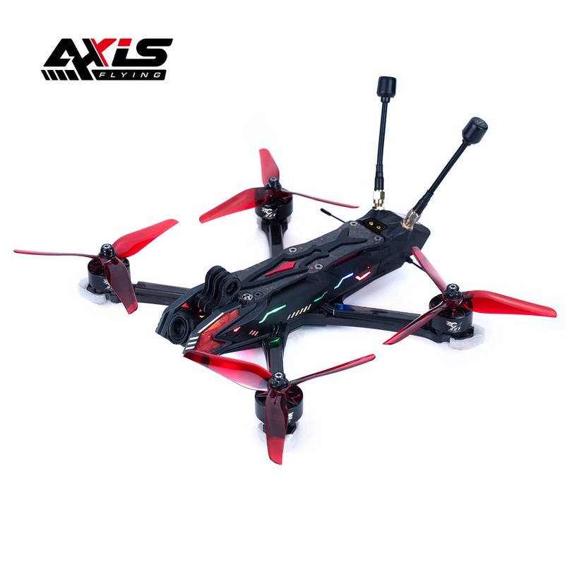 AxisFlying Manta 5 Pro Deadcat DJI O3 DIY 34 LED 6S GPS High Performance Cinematic/Freestyle FPV Drone - Choose Version