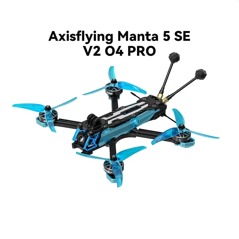 Axisflying Manta 5 SE V2 O4 Pro 5" Freestyle FPV Drone H743 FC 6S TBS With GPS