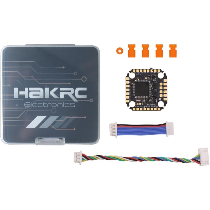 Xeniol HAKRC F722 Mini Flight Controller 20x20MM 5V/10V Dual BEC Barometer Dual Gyroscope 2-6S Suitable for FPV Freestyle Racing Drone - (Color: F722 V2 MINI)