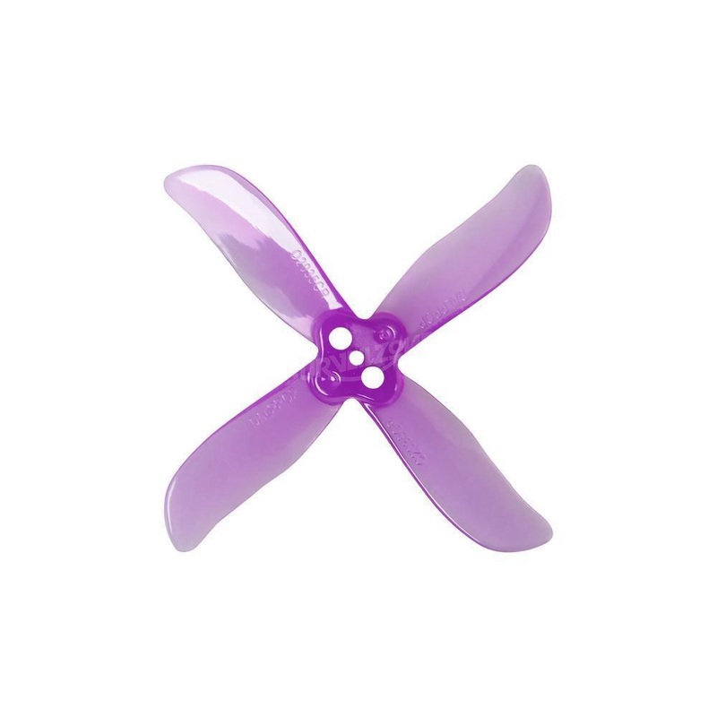 CYCLONE 2035 2'' QUAD BLADE DAL PROP ***choose color*** Crystal Purple