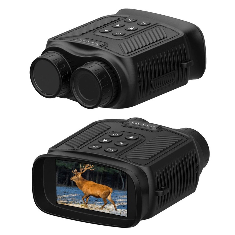 IPRee DT59 4K Night Vision Binoculars 40MP 8X Digital Zoom HD Camera Video 5000mAh Rechargeable 3inch Screen Spotting Scope for Camping & Adventure