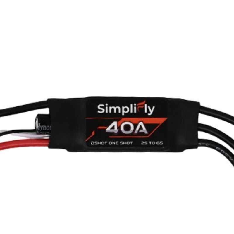SimpliFly 40A (2S6S) ESC for BLDC Motors with D-Shot OneShot125