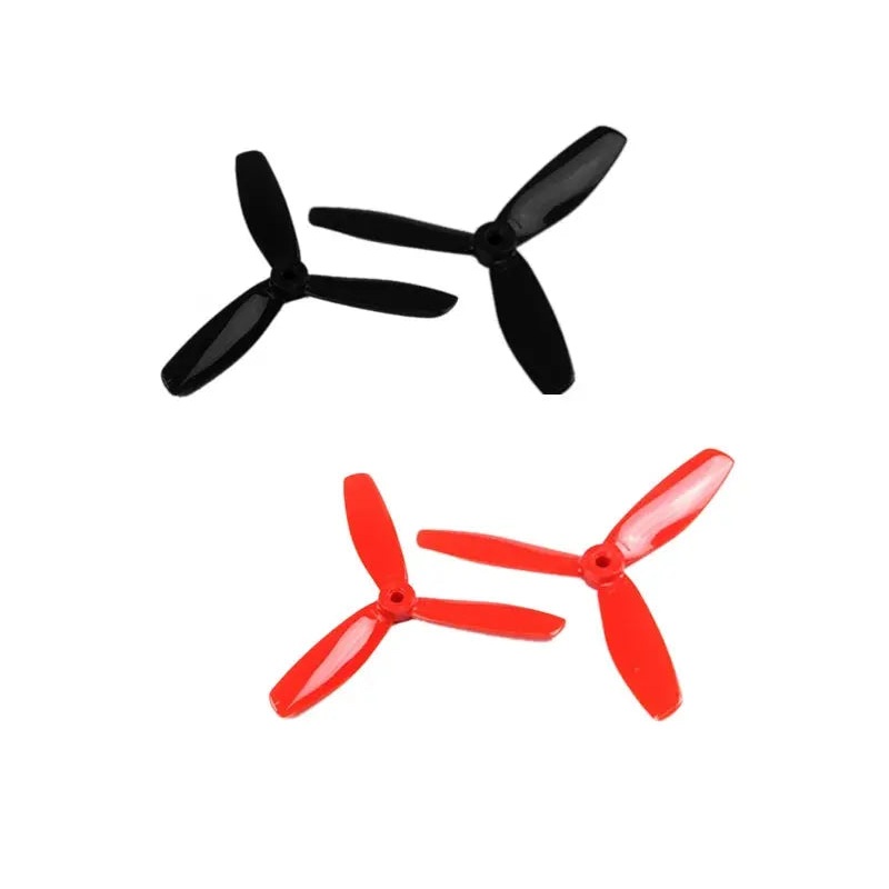 5045 Tri - Blades Propeller Black & Red CW & CCW (1pair)