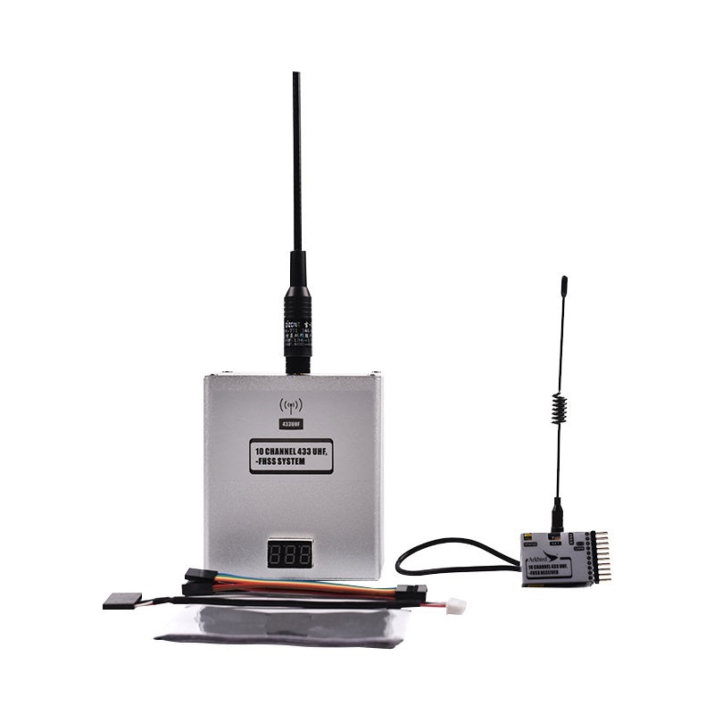Arkbird 433MHz 10 Channel 1.4W 60km FPV UHF FHSS Long Rang System Transmitter and Receiver