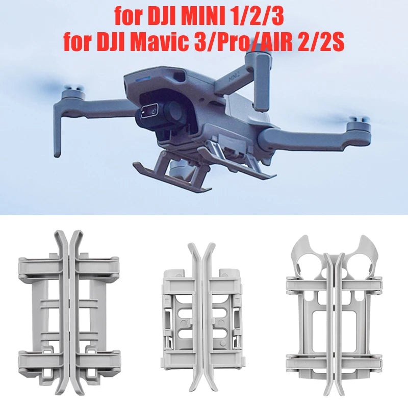 Foldable Landing Gear for DJI Mavic Mini/Air - Height Extender Leg Protector for mini 1 2 SE