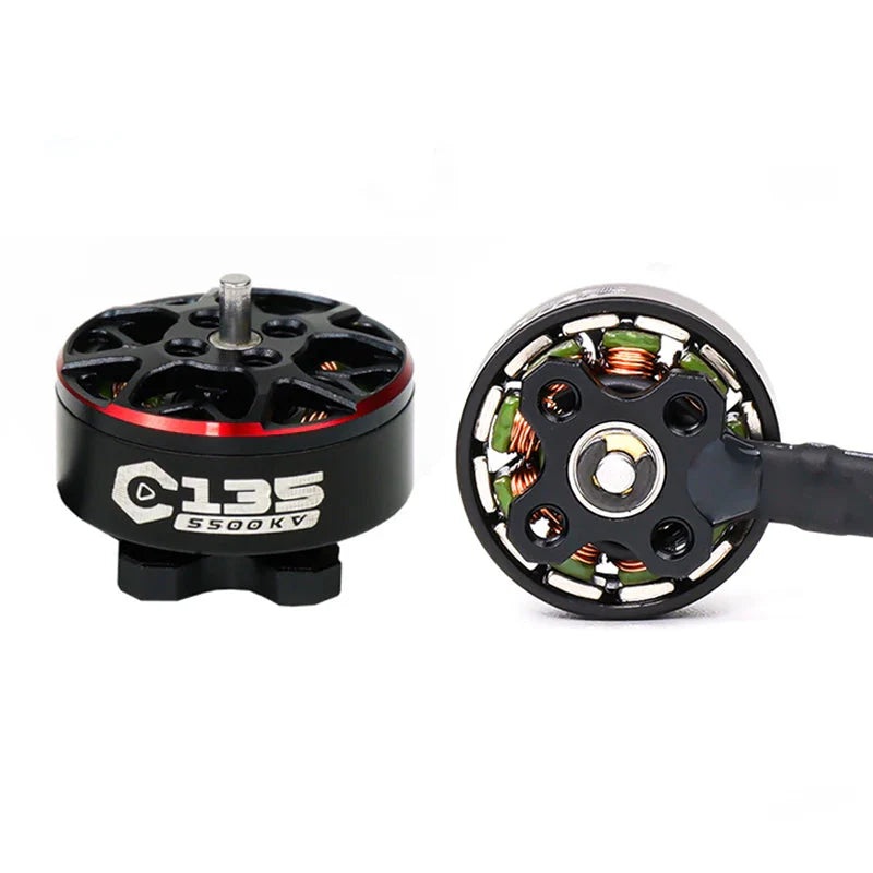 Axisflying C135 1305 5500KV 4S Brushless Motor for 2.0-2.5 Inch Cinewhoop Toothpick FPV Drones 1PC C135 5500KV