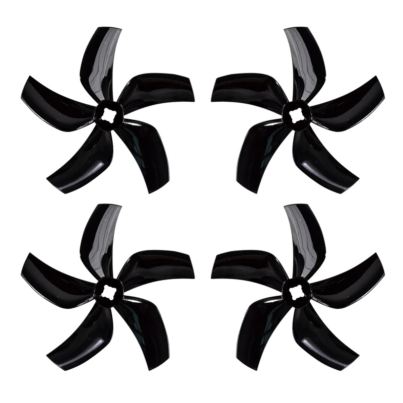 Gemfan D76 PC5 Blade Propeller (2CW+2CCW) - Black