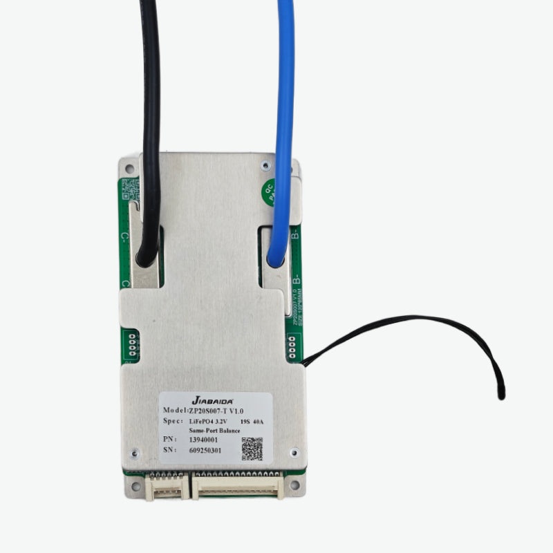 Jiabaida (JBD) LiFePo4 19S 40A Battery Management System - BMS Protection Board
