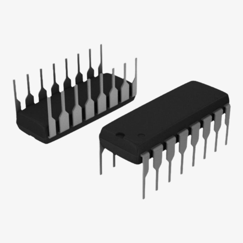 MCP3008 8-Channel 10-Bit A/D Converter with SPI Interface IC(Microchip)- DIP-16 Package