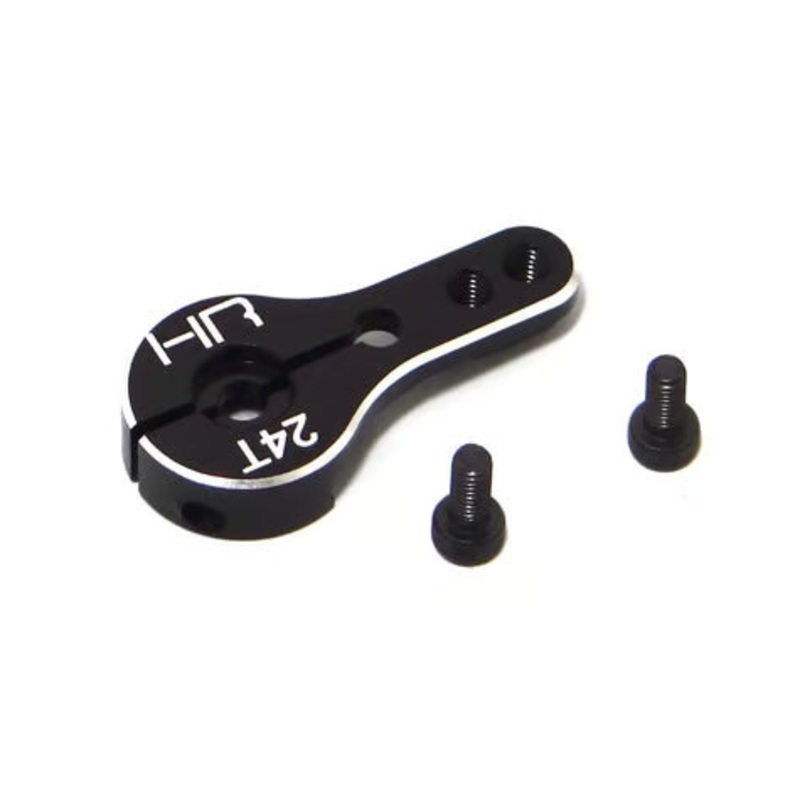 Hot Racing HRASHM24M01 Aluminum Clamping Lock Servo Arm (24T-Hitec)