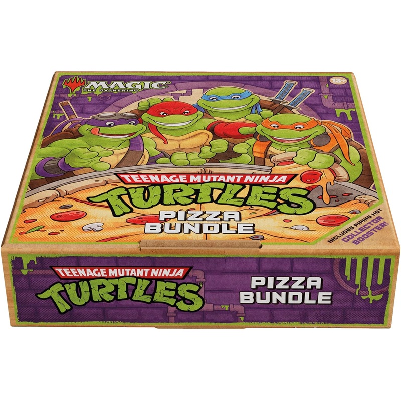 Magic The Gathering Teenage Mutant Ninja Turtles Pizza Bundle