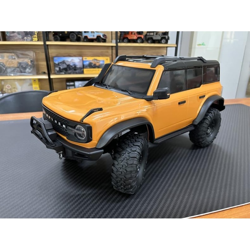 RC Car 1:10 Full Scale 4WD Horse Model Toys Yellow