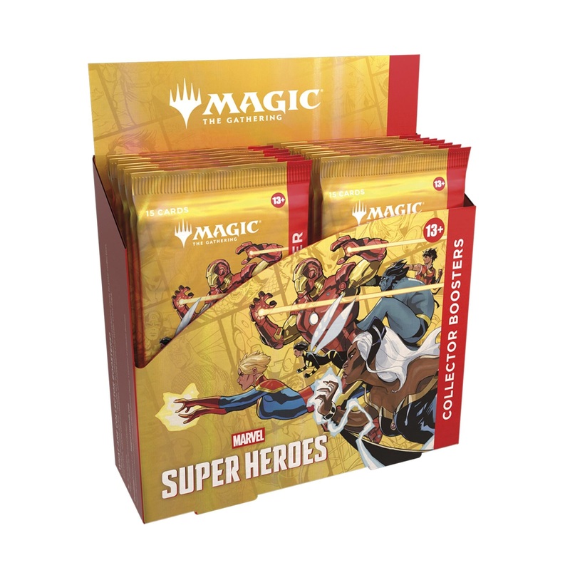 Magic the Gathering Marvel Super Heroes Collector Boosters Box