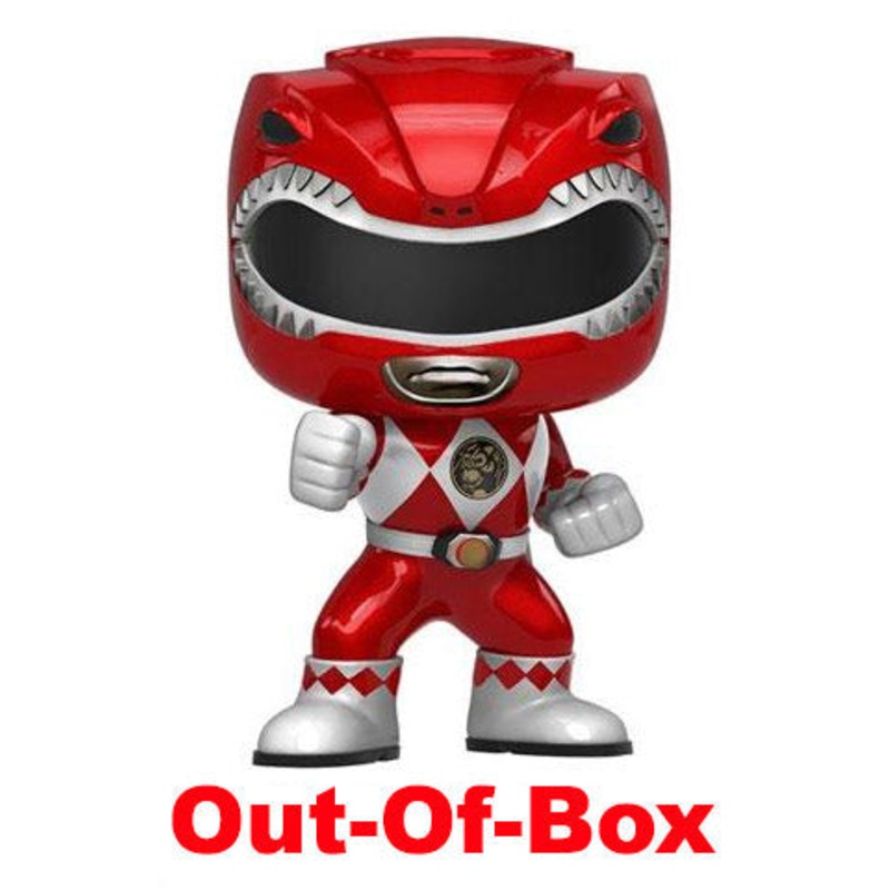Red Ranger (Metallic, Action Pose, Power Rangers) 406 - Hot Topic Exclusive *Out-of-Box*