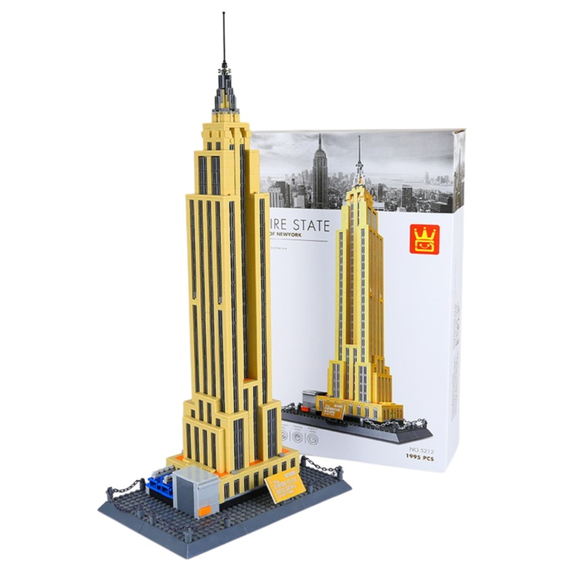 WANGE 5212 Empire Stage Architecture Building Set (1210 Pieces)