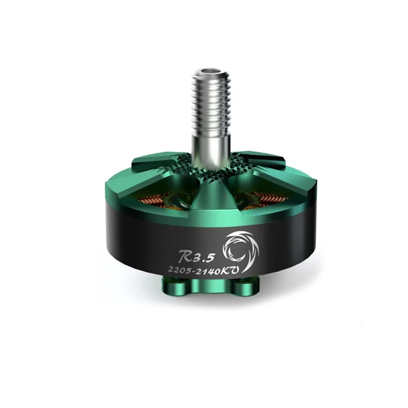 BrotherHobby R3.5 2205 2140KV 6S Brushless Motor with 7075 Aluminum Bell for 3.5-Inch CineWhoop FPV Drones 4PCS 2140KV
