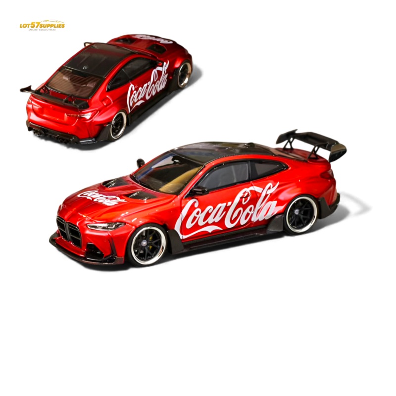 Ghost Player BMW G82 M4 Wide-Body Coca Cola 1:64