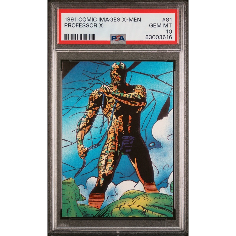 1991 COMIC IMAGES X-MEN PROFESSOR X #81 - PSA 10