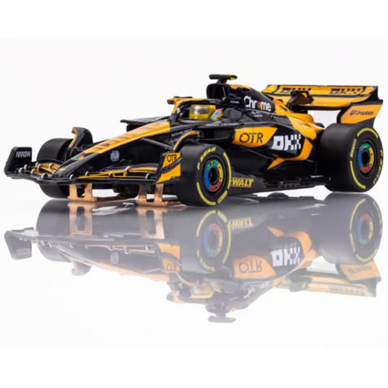 AFX AFX22103 McLaren MCL38 F1 #4 Australian Grand Prix 2024 HO Scale Slot Car