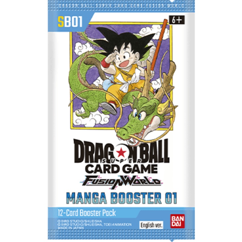 Dragon Ball Super Card Game Fusion World Manga Booster Box SB01