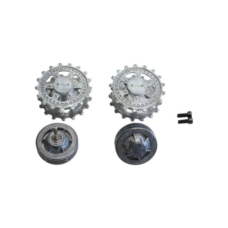 Panther G/F & Jagdpanther Metal Drive & Idler Wheels for Plastic Chassis (Ausf A)