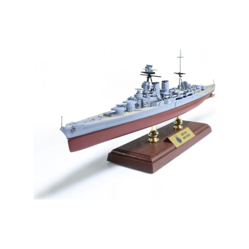 1:700th Die-cast British Admiral-Class Battlecruiser, HMS Hood - Battle of the Denmark Strait, May of 1941