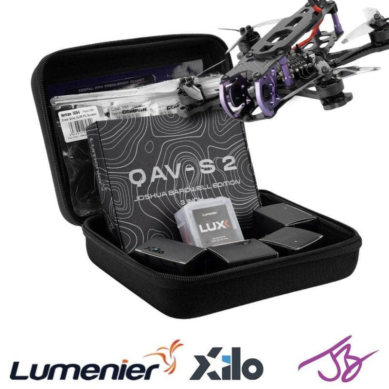 Beginner DIY FPV Drone Kit - QAV-S 2 Sub-250 Joshua Bardwell SE 3 - HD Ready