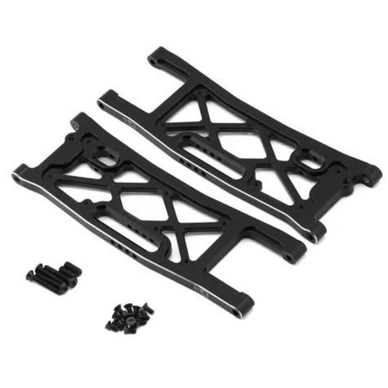 Hot Racing HRASLG5601 Aluminum Rear Lower Suspension Arms for Traxxas Sledge (2)