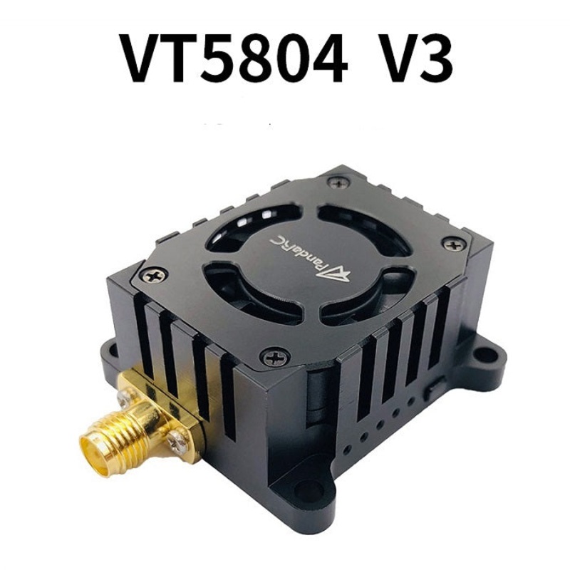 PandaRC VT5804 V3 1W 5.8G 25mW/200mW/400mW/800mW/1000mW Switchable FPV Video Transmitter