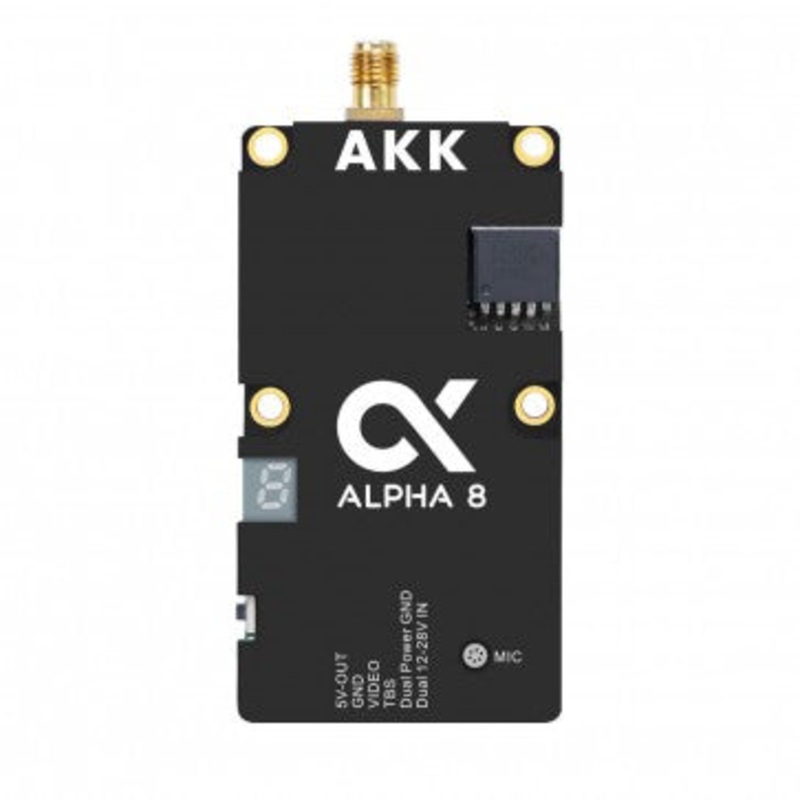 AKK ALPHA 8 5.8GHZ 8W 80CH VTX