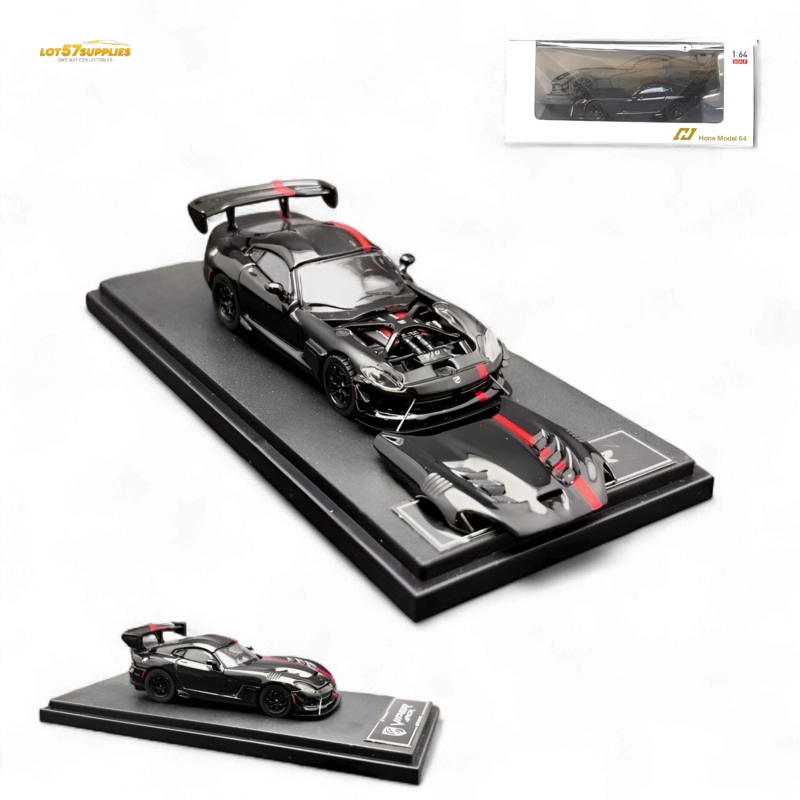 Hone Model Dodge Viper ACR Venom Black 1:64