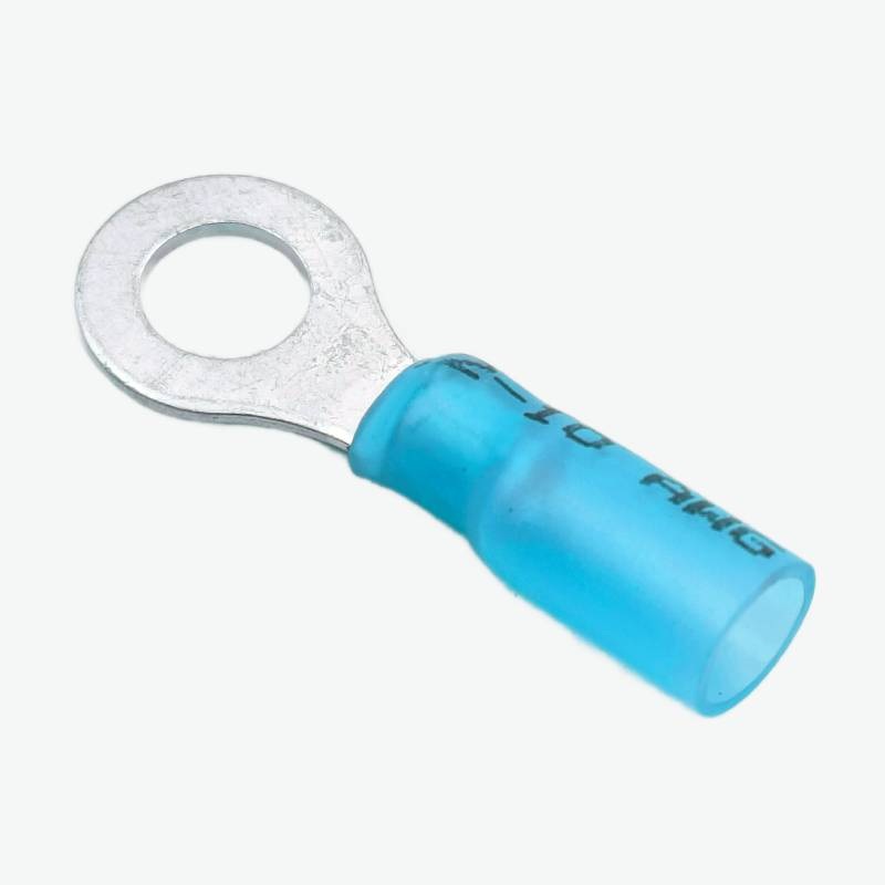 HRV2-5S Ring Crimp Terminal Wire Connector 1.5-2.5 sqmm (16-14 AWG) - Blue