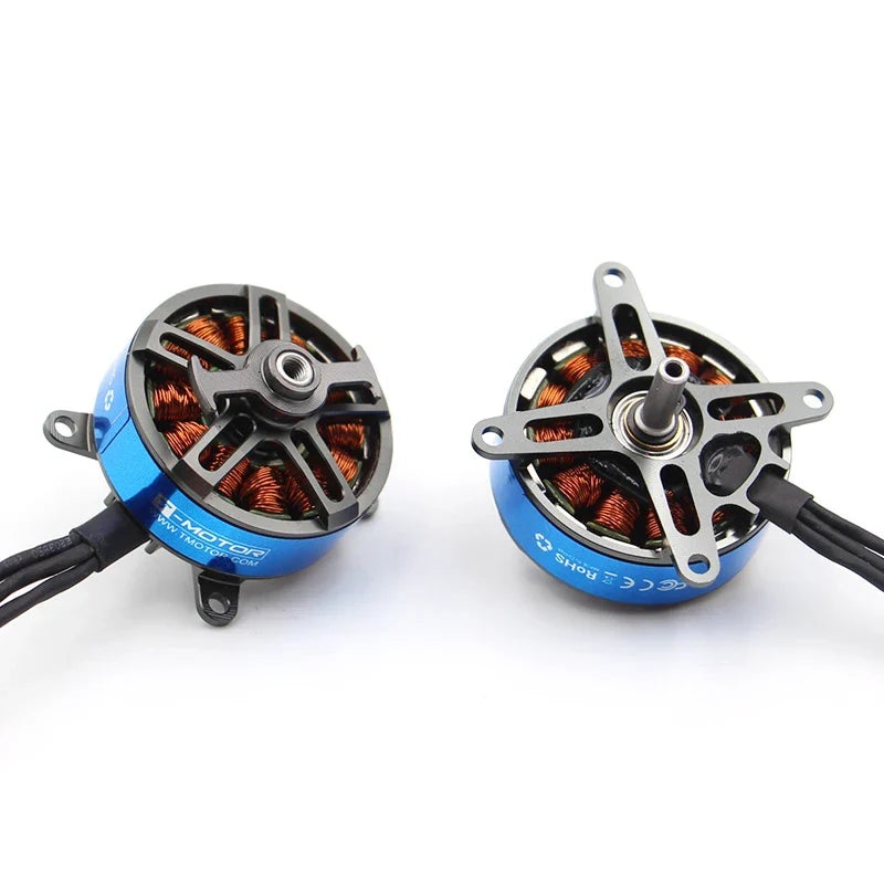 T-motor AT2306 1500KV 1900KV 2300KV 2-3S Long Shaft Brushless Motor Suitable for RC Model F3P 3D 4D Fixed-Wing Parts 1PC AT2306 2300KV-L