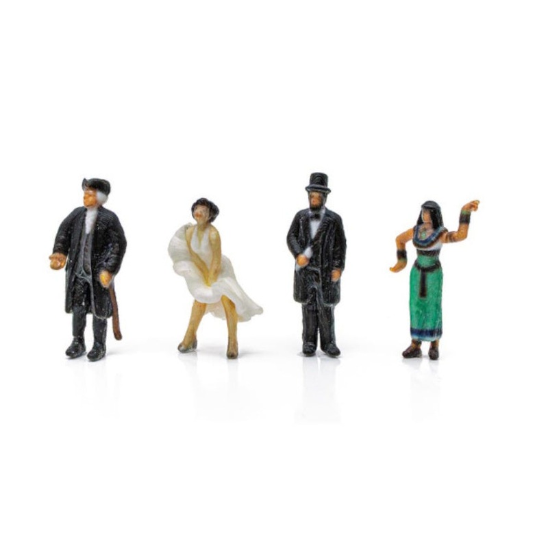 Woodland Scenics A2866 Find Me Figures Historical Figures - HO Scale (4PACK)