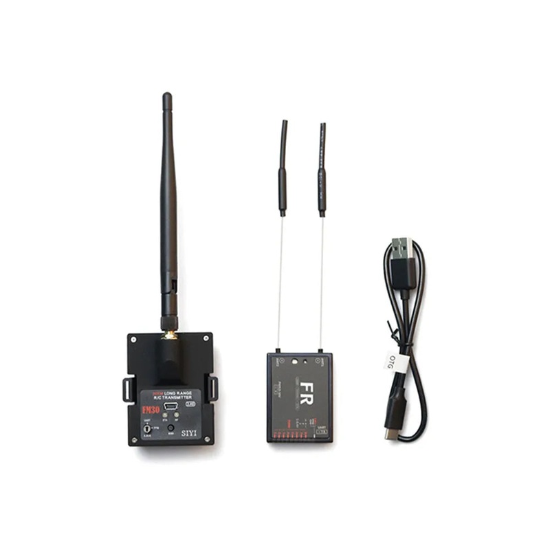 30KM Long Range SIYI FM30 Radio Module - with Datalink Telemetry Bluetooth Receiver OpenTX Racing Drones 2.4G FM30 Transmitter With FR Receiver