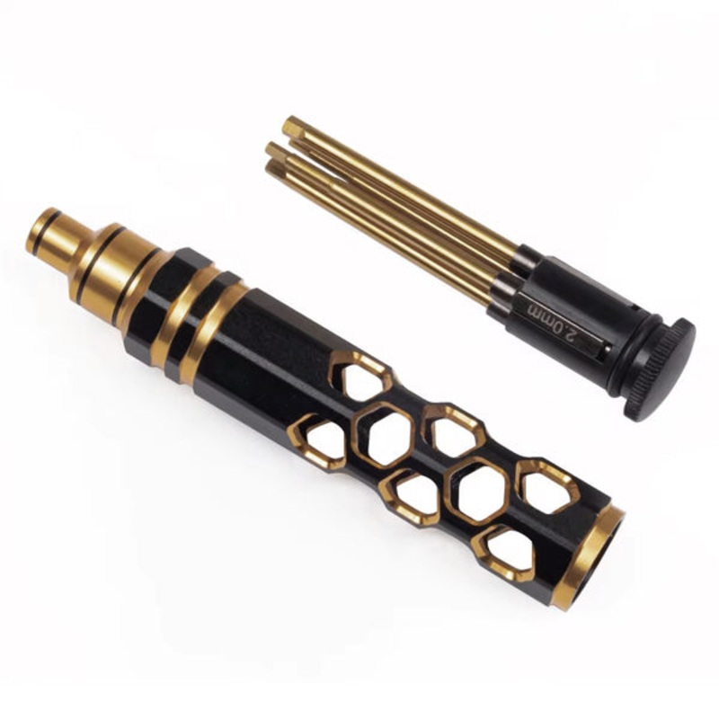 4 in 1 Hexagon screwdriver H1.5, H2.0, H2.5, H3.0