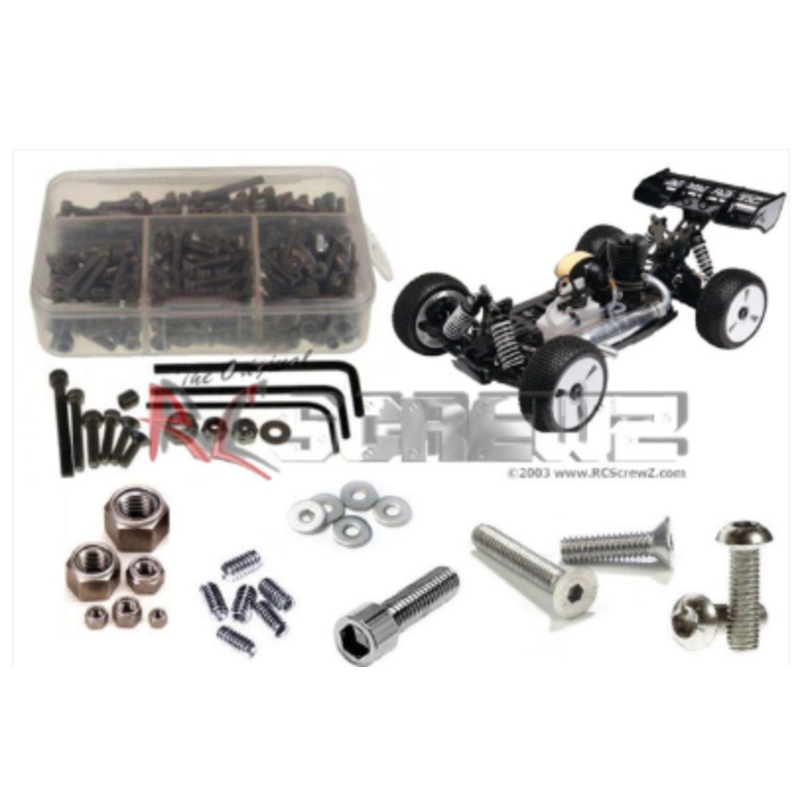 ARC RC R10 (2013) 1/10th Onroad Stainless Steel Screw Kit