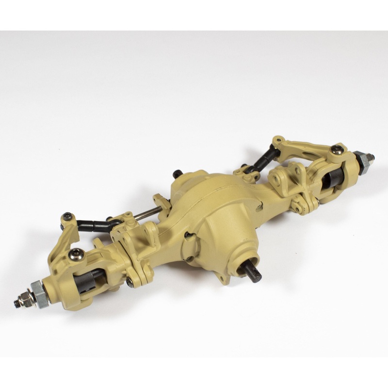 HEMTT Front Passthrough Axle (Green/Tan) Green