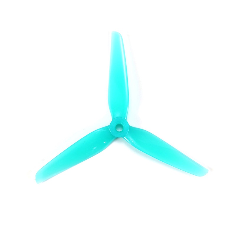 HQ R38 HeadsUPFPV 5.1x3.8x3 Props - Choose Color blue