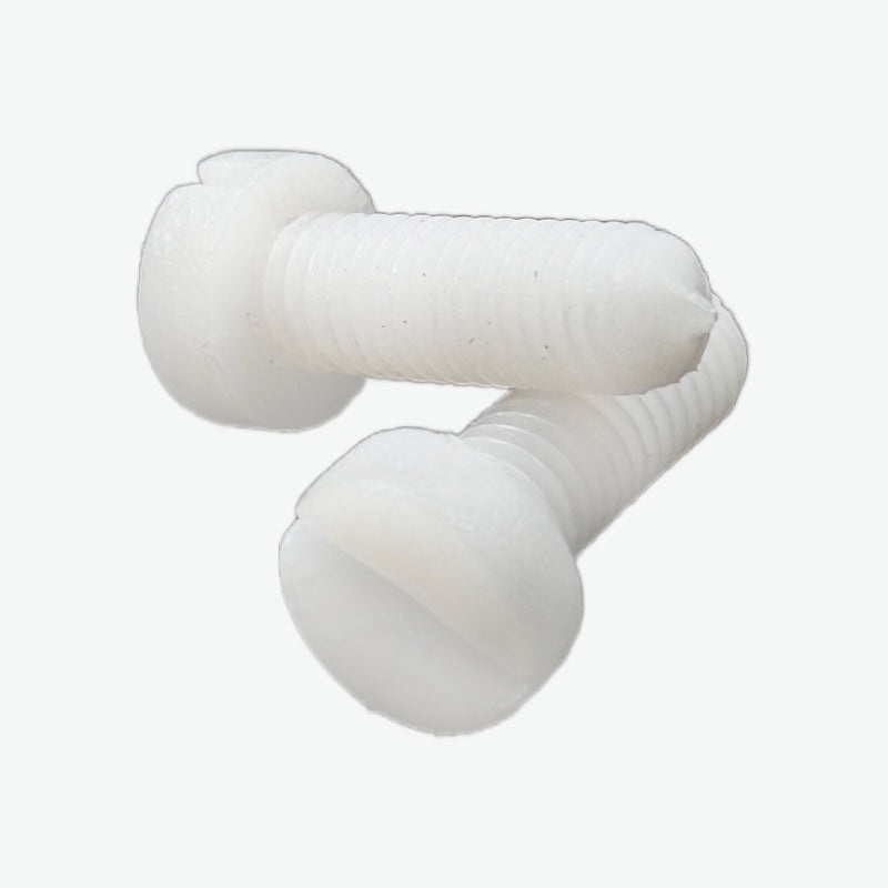 M4 x 6mm Nylon Cheese Head Screw (Pack of 5)