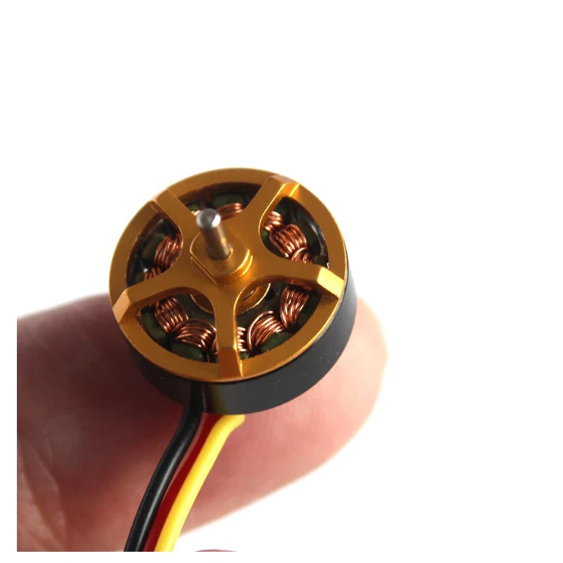 MP05 brushless motor 1304 motor for mini airplanes wings 120g thrust on 2S RX62HE-A2 FlySky 2A TELEM receiver MP05 1 piece