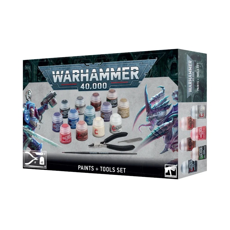 Warhammer 40K Paints + Tools